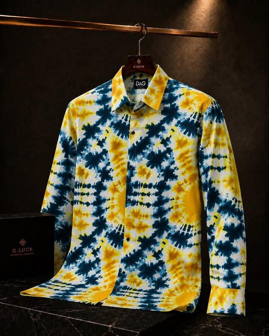 21 Inside Tie-Dye Luxe Shirt β Imported Summer Statement Edition