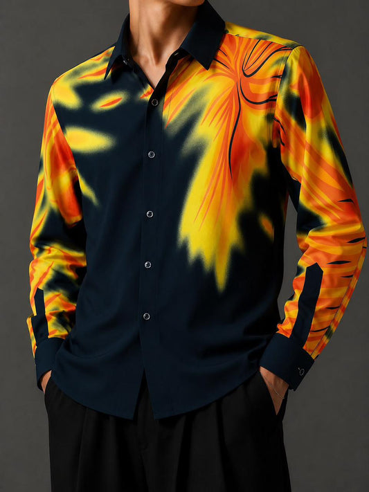 21 Inside Phoenix Flame Designer Shirt – Premium Tropical Edition