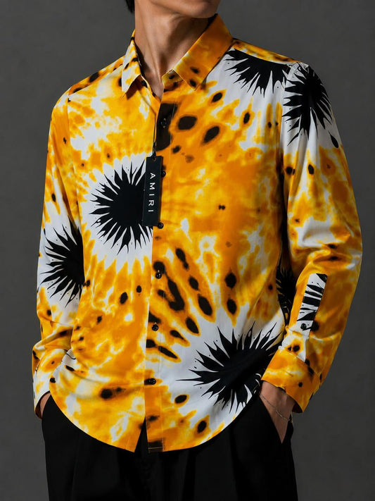 21 Inside Solar Burst Designer Shirt – Premium Abstract Edition